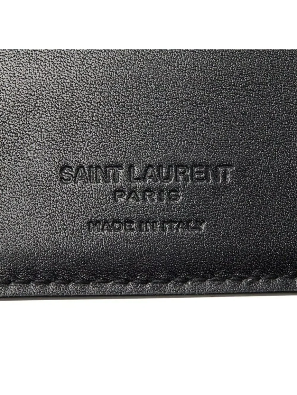 Saint Laurent Continental Wallet Black Leather